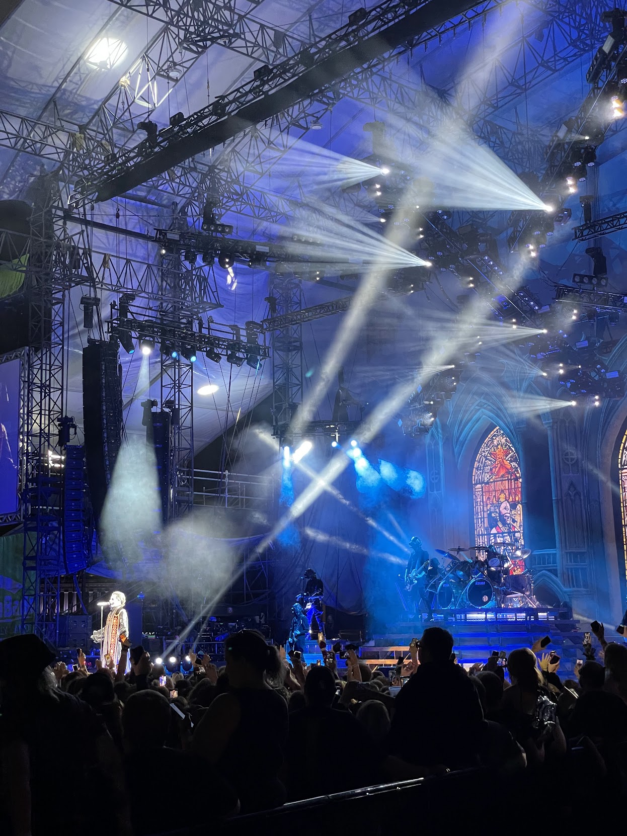 Concert Setup Audio Lights